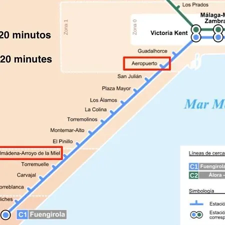 Apartamento Apartamento Con Aire Acondicionado+jardín Y Piscina Benalmádena